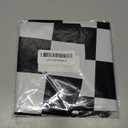 100% LIKED Two Cool Balloon Set, 40 Black Two|Black & White Smiley Face Latex |Checkered Foil for 2 Cool Birthday Decorations, Smiley Face Party Deco, Baby Shower,2nd Birthday Party Supplies