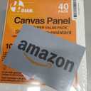 Canvas Boards for Painting 40 Pack, 8 inch x 10 inch Super Value Pack, Artist Canvas Panels for Oil & Acrylic Painting
