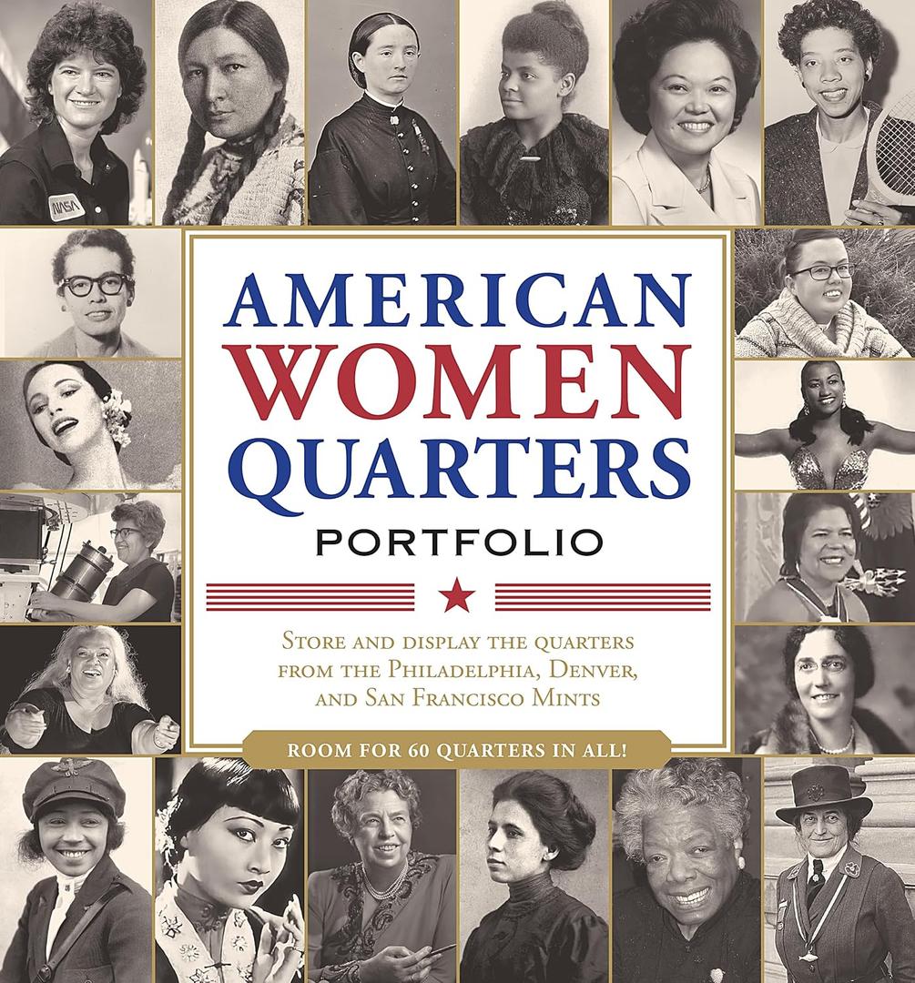 American Women Quarters Collector's Portfolio (Collect quarters for all three mints!)