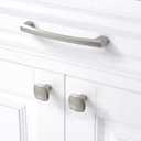 10 Pack 6 Inch(152mm) Kitchen Cabinet Handles Brushed Satin Nickel Cabinet Pulls Kitchen Cabinet Hardware Drawer Pulls for Dresser Cupboard Wardrobe