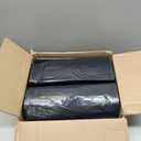 Plasticplace 64-65 Gallon Trash Can Liners for Toter  2.0 Mil  Black Heavy Duty Garbage Bags  50 x 60 (50 Count)