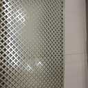 M-D Building Brass Aluminum Sheet, Cloverleaf, 12in x 24in x .020in