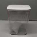 TBMax Rice Container -12 Lbs / 6 Qt Flour Storage Container with Airtight Pop Up Lid & Measuring Scoop for Flour, Cereal, Pet Dog Cat Food Storage, Kitchen Pantry Organization