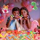 30 Pack Valentines Day Classroom Gifts for Kids - Valentines Cards with LED Finger Lights, Light Up Valentine Party Favors for School Class Exchange Valentines Gifts for Boys Girls