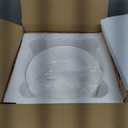 Ceramic Plates Set of 4, 8.5" White Pasta Plates, Ceramic Pasta Bowls, Versatile Microwave & Dishwasher Safe Soup/Pasta/Salad Bowls
