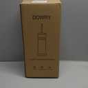 DOWRY Anti-Hand Off Toilet Plunger with Holder for Bathroom,Powerful Efficient Force Suction Cup,Heavy Duty, Deep Cleaning Black (18.7In)