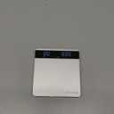 Nano Pro Coffee Scale with Timer, Espresso Scale with Auto Tare, Aluminum Body, Touch Sensor and Silicone Cover (White)