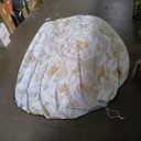 Bike Cover for 1 Bike, Outdoor Waterproof Heavy Duty Bicycle Covers Rain Sun UV Dust Wind Proof with Lock Hole for Mountain Road Electric Bike, Yellow Roses