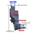 24 Volt RS775 25000RPM 280W High Speed Motor Gearbox for Power Wheels UTV Ride on Toys Car Upgrade,FY-750 18V&20V&24V High Torque Motor Gearbox for SUV Kid's Off-Road Vehicle Replacement Parts