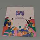 HOUSE OF PARTY Happy Birthday Banner | Cursive Birthday Sign for Party Decor, Backdrop | Pre-strung Paper Banner for Rainbow Party Decoration (Rainbow)