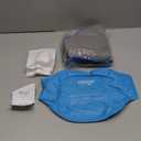 NEWGO Gel Ice Pack for Back Injuries and Pain Relief, 2 Pack Lower Back Ice Pack Wrap for Hot Cold Therapy, Lumbar Surgery, Sciatica, Herniated Disc, Coccyx Tailbone Pain - Black