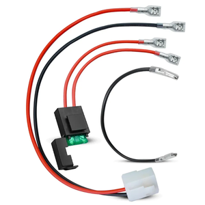 Battery Wire Harness Fit for Razor MX500 MX650 Electric Dirt Bike Version 1-7, 14 Gauge, 4 Holes, 3 Wire