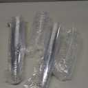 GuanQiao Plastic Champagne Flutes 40 Pack, 5.5 Oz Clear Disposable Plastic Champagne Glasses, Glasses Cups for Wedding Celebration Birthday Party Tasting New Years Eve Party Supplies