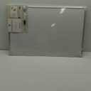 U Brands Magnetic Dry Erase Board White Board, 23" x 35", Silver Aluminum Frame
