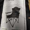Aohanoi Heavy Duty Camping Chairs for Adults with Cup Holder & Cooler Bag, 500lbs