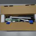 Telescope for Kids 50mm 100x Magnification Beginner Silver Telescopio with Tripod, 2 Eyepieces, Finder Scope Set, STEM Educational Astronomy Chritstmas Gift for Boys & Girls Ages 6-12