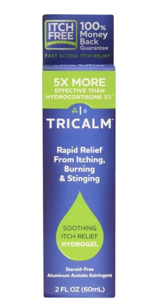 TriCalm Soothing Itch Relief Hydrogel 2 oz