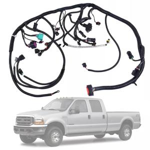 Engine Wiring Harness 6.0 L Compatible with 2003 2004 Ford F250 F350 F450 F550 Super Duty Diesel Engine, 3C3Z-12B637-BA, 3C3Z12B637BA, Build Date of 1/30/03 Thru 9/29/03 Only, Standalone Wire Harness