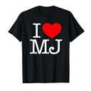 I Love (Heart) MJ T-Shirt S