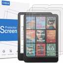 CoBak 3 Pack Anti-Glare Matte Screen Protector for 7" Kindle Paperwhite 12th Gen 2024 & Colorsoft Signature Edition,for Kobo Aura 2,for Boox 7" e-Book Reader - High Clarity, Fingerprint Resistant - Fine-Grit Texture PET Film