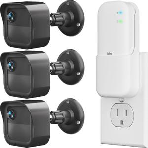 All-New Outdoor Camera Surveillance Mount for Blink, 3 Pack Weatherproof Protective Housing and 360 Degree Adjustable Mount for Blink Outdoor 4th & 3rd Gen Cam