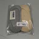 Toes Home No Show Socks Womens, Ultra Low Cut Liners Non Slip Footies for Flats Hidden Invisible Boat Summer 5 Pairs 9-11