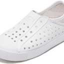 Boys and Girls Lightweight Slip On Sneaker Water Sandals (10.5 Little Kid, New White)