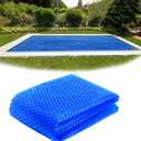 8ft x 8ft Floating Hot Tub Solar Cover 14-mil Hot Tub Insulation Blanket Square Spa Cover Floating.(96x96in -Square).