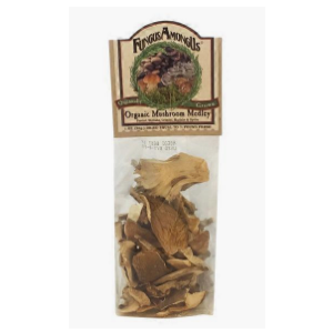 FungusAmongUs Dried Mushrooms, Organic Mushroom Medley, 1 Ounce Unit (Pack of 1)