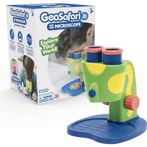 Educational Insights GeoSafari Jr. My First Kids Microscope Toy, Preschool Science, STEM Toy, Classroom Must Haves, Ages 3+