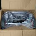 Aluminum 3 in 1 Folding Hand Truck, 400Lbs Capacity, Heavy Duty Collapsible Cart with Retractable Handle and 4 Rubber Wheels, 2 Safety Straps, Moving Dolly for Moving Home, Office, Shopping, Warehouse