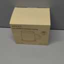 APEKX Warm Cup Coffee Mug Warmer Set - Smart Stable Constant Temperature 131F, 15W Wireless Charging, 12.8 oz Capacity - Supports USB-C Interface, Automatic Power On/Off Function (4 H). (Black)