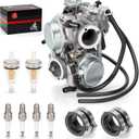 Carburetor & Intake Manifold Compatible with Honda Shadow ACE VT750C VT750CD 1998 1999 2000 2001 2002 2003