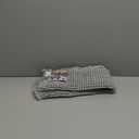 ZALL Grey Waffle Bath Mat,Super Absorbent Non Slip Bathroom Rug,Gray 18x30inch,Machine Washable Ultra Soft Floor Mats (1830inch)