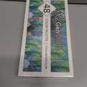 GenCrafts Watercolor Paint Palette 48 Premium Colors with Paper Pad - 2 Refillable Brush Pens - 15 Sheets of Water Color Paper