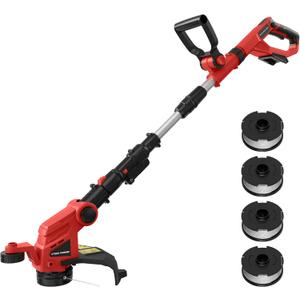 12" Electric Weed Wacker (No Battery) Compatible with Milwaukee18V Battery, Automatic Line Feed Weed Eater Battery Powered, Cordless String Trimmer with 4 Line Spools for Lawn, Garden