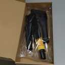 Ice Scraper and Snow Brush for Car, Lightweight 7" Brush Head & 33.5" Extendable Handle for Quick Windshield and Window Cleaning on SUV, Truck, Auto (Yellow)