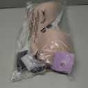 A Fresh Collection Confidence Boost Seamless Push Up Bra 2 Pack (Beige, L)