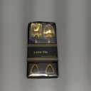 Golden Shovel Spoons for Desserts Coffee Tea Shovel Spoon Set Grapefruit Spoons Set of 2 Flat Watertermelon Ice Cream Spoons Gifts for Ice Cream Lovers House Warming Gifts for New Home Couples