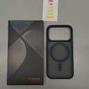 TORRAS Magnetic Shockproof for iPhone 17 Pro Case, Camera Control, Fit for MagSafe, Military-Grade Protection, Translucent Slim Case for iPhone 17 Pro Phone Case Anti-Fingerprint, Deep Blue