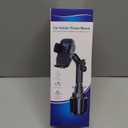 Cup Phone Mount for Car, [Upgraded Version] Universal Cup Phone Cradle Holder with Long and Adjustable Neck, Friendly Compatible with Cell Phone iPhone, Samsung, Google and All Smartphones