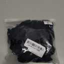 Meyeeka Womens Scoop Neck Cut Out Front Lace Up Back High Cut Monokini One Piece Swimsuit (Small, Black)