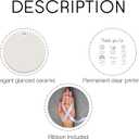 2 x Teacher Christmas Ornament, Teacher Gifts for Christmas, Thank You Gifts for Women, Ceramic Ornament