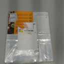 Recipe Card Protectors, Refill Sheets for 3 Ring Binders, Recipe Book Pocket Page Sheet Protectors, Holds 4 x 6-inch pockets, 4 Cards Per Sheet, Clear 50 Pack