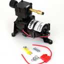 Ridetech 31920002 Thomas Oilless 150 PSI 12v Universal Air Compressor Kit - Car & Truck Air Spring/Air Ride Suspension - 319CDC50/12 Model, High-Efficiency & Heavy-Duty, Quiet/Low Noise Vibration