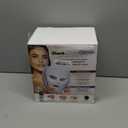 Shark CryoGlow LED Face Mask with Under-Eye Cooling, Anti-Ageing & Blemish Repair, Red & Blue LED, Infrared Light Therapy, USB-C, Remote Control, Storage Bag, Blue Frost, FW312