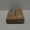 Foot Stool,Ottoman,Bamboo Small Sofa Foot Rest Under Desk,Extra Seating for Living Room, Bedroom and Kitchen(Brown Stool Legs - Beige Surface)