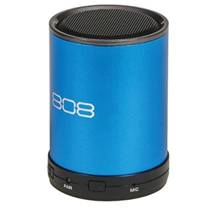 808 Canz Plus Bluetooth Wireless Speaker - Portable Bluetooth Speaker System with Enhanced Bass and Dynamic Sound (Wireless Bluetooth Speaker - Blue)