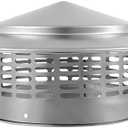 Amazon.com: Chimney Cap, Chimney Cover, 6 Inch, Roof Vent Caps, Fireplace Caps, for Outside, Spark Arrestor, Rain, Wood Stove Pipe, Flue, Roof Topper, Round, Stainless Steel, Universal, Anti Downdraft : Home & Kitchen