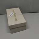 RIBONGZ Block Heels Prom Heeled Sandals for Women Chunky Square Open Toe Strappy High Heels Ankle Strap Wedding Bridal Shoes High Heel Sandals for Party Dress 36.5